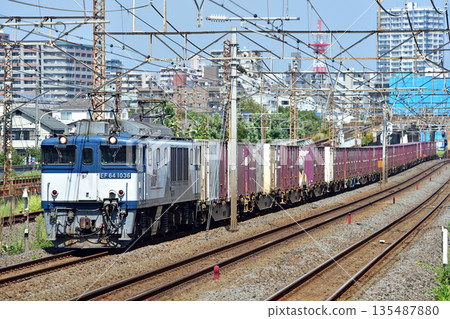 Tokaido Line Sagami Freight JR Freight EF64-1036 (Aichi) 135487880