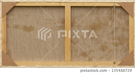 wooden stretcher for painting, picture frame 135488729