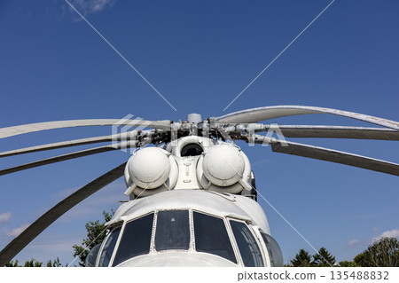 multi-purpose helicopter of military aviation, equipment for the army multi-purpose helicopter of military aviation, equipment for the army 135488832