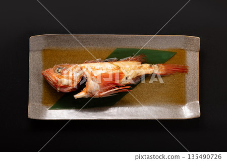 Small boiled kinki fish 135490726