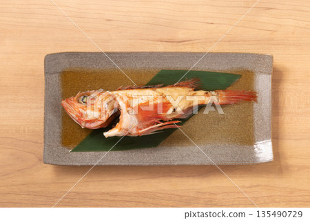 Small boiled kinki fish 135490729