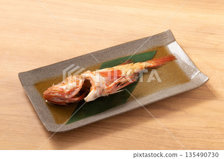 Small boiled kinki fish 135490730