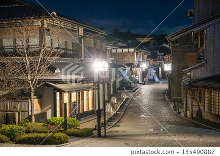 冬日九坂（九坂）－京都府東山區黎明前的街景 135490887