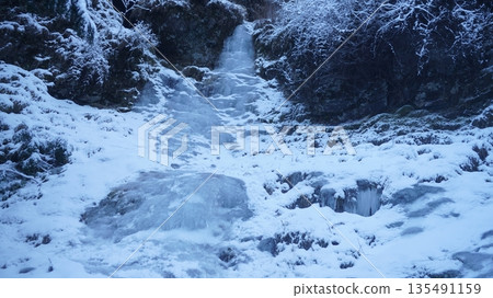 Naruiwa River Frozen Waterfall Naruiwa River Frozen Waterfall 135491159