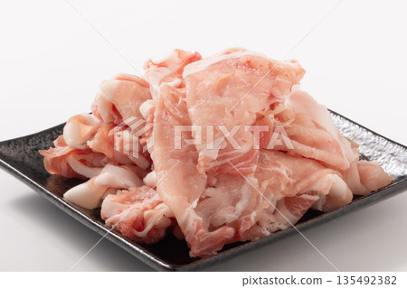 [Okinawa] Agu Pork Loin Slices (for Shabu-Shabu) 135492382