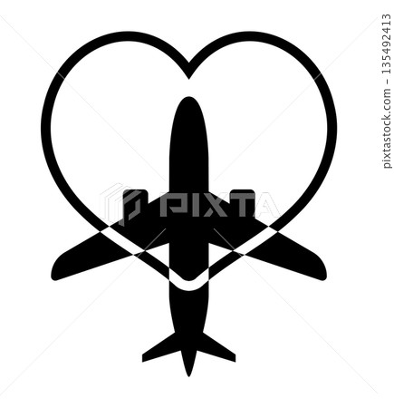 飛機和心形戒指 135492413