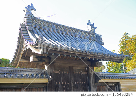 位於大祐町的原慶光院大門，是伊勢神宮的內殿。 135493294