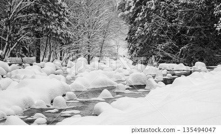 Yumori Valley (winter) 135494047