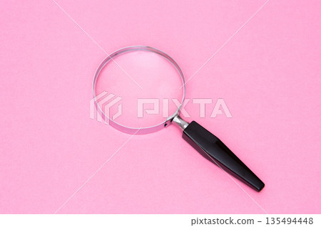 Magnifying glass Magnifying glass 135494448