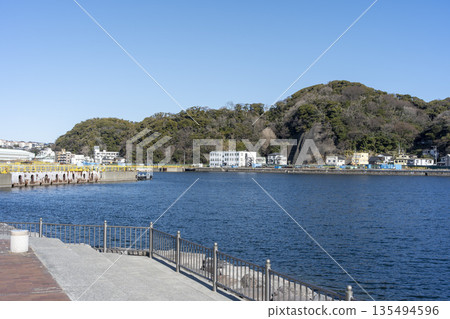 Winter in Uraga, Yokosuka City, Kanagawa Prefecture - Scenery from Nishi-Uraga 135494596
