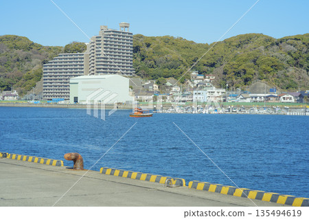 Winter in Uraga, Yokosuka City, Kanagawa Prefecture - Scenery from Nishi-Uraga Winter in Uraga, Yokosuka City, Kanagawa Prefecture - Scenery from Nishi-Uraga 135494619