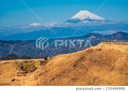 從大室山頂搭乘纜車攀登大室山和富士山 [靜岡縣伊東市] 135494998