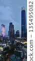 modern cityscape at night 135495082