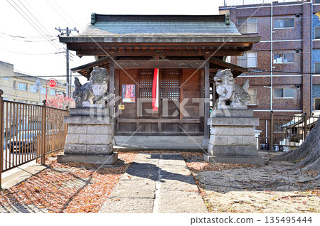 越谷散步 - 越谷市中町中町淺間神社主殿 135495444