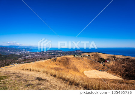 Mount Omuroyama climbing lift Mount Omuroyama from the summit [Ito City, Shizuoka Prefecture] 135495786