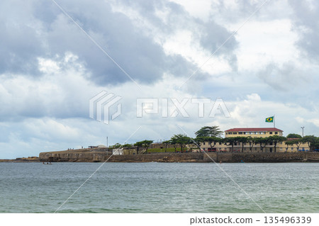 Copacabana Leme Tropical Paradise Beach Panorama Rio de Janeiro Brazil. Copacabana Leme Tropical Paradise Beach Panorama Rio de Janeiro Brazil. 135496339