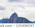 Christ the Redeemer on Corcovado mountain Rio de Janeiro Brazil. 135496597
