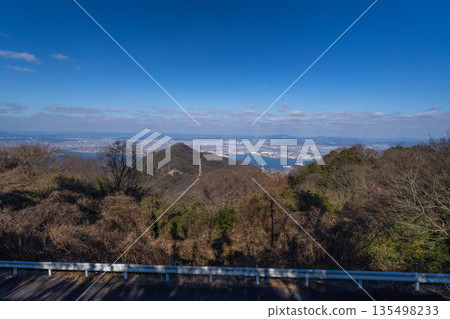 【瀨戶內海國立公園】冬季從錦光山眺望岡山市 3 岡山市和岡山縣玉野市 【瀨戶內海國立公園】冬季從錦光山眺望岡山市 3 岡山市和岡山縣玉野市 135498233