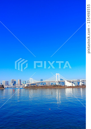 東京都港區彩虹橋風景 135498555