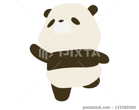 熊貓精神抖擻 135500500