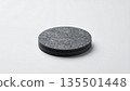 Coasters on a charcoal background 135501448