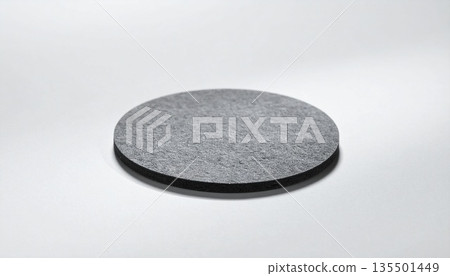Coasters on a charcoal background 135501449