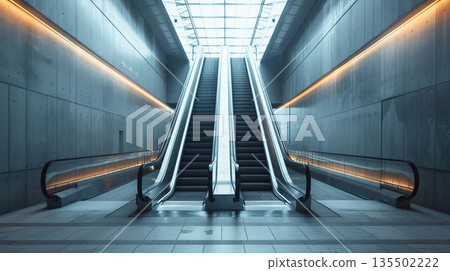 Long escalator Long escalator 135502222