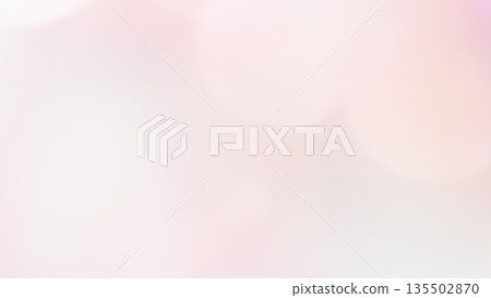 Soft, sparkling background, pink, cherry blossom pink, bokeh, blurred gradation 135502870