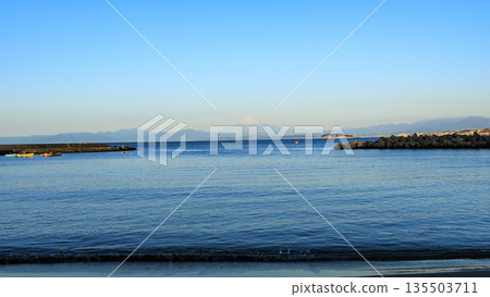 View of Shonan Sea and Mt. Fuji from Shonan View of Shonan Sea and Mt. Fuji from Shonan 135503711