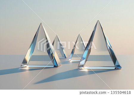 abstract background with overlapping clouds 135504618