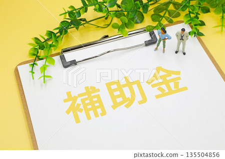 Subsidy and written character material Subsidy and written character material 135504856