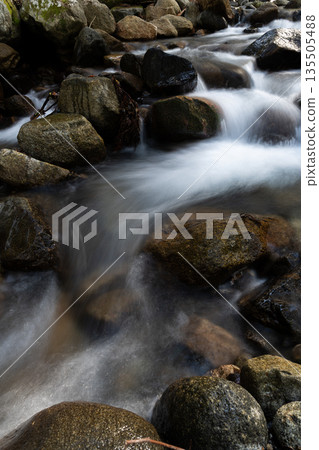 Beautiful river flow 135505488