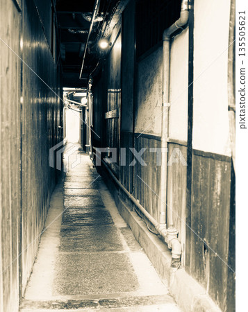 Back alleys of Pontocho, Kyoto 135505621