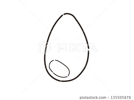水滴的簡單線條插圖 水滴的簡單線條插圖 135505878