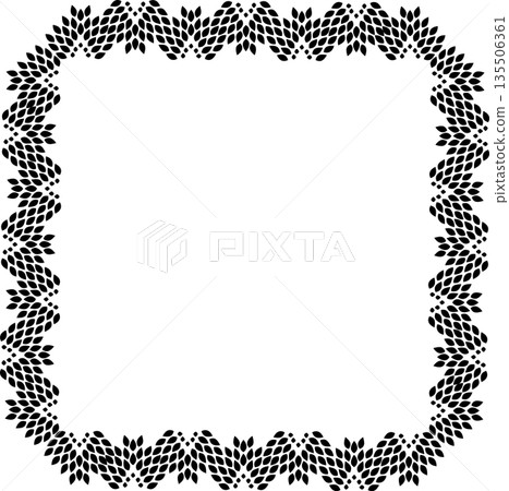 Vintage black decorative vector frame in Gothic style - elegant vector frame on white background, EPS10, hallowen, crismes. Vintage black decorative vector frame in Gothic style - elegant vector frame on white background, EPS10, hallowen, crismes. 135506361
