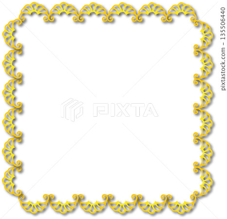 Vintage gold decorative vector frame in Gothic style - elegant vector frame on white background, EPS10, hallowen, crismes. Vintage gold decorative vector frame in Gothic style - elegant vector frame on white background, EPS10, hallowen, crismes. 135506440