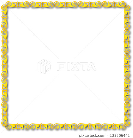 Vintage gold decorative vector frame in Gothic style - elegant vector frame on white background, EPS10, hallowen, crismes. Vintage gold decorative vector frame in Gothic style - elegant vector frame on white background, EPS10, hallowen, crismes. 135506441