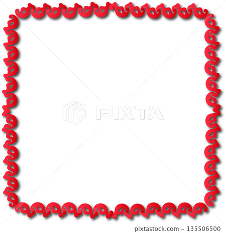 Vintage red decorative vector frame in Gothic style - elegant vector frame on white background, EPS10, hallowen, crismes. Vintage red decorative vector frame in Gothic style - elegant vector frame on white background, EPS10, hallowen, crismes. 135506500