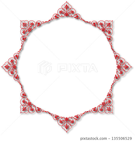 Vintage red decorative vector frame in Gothic style - elegant vector frame on white background, EPS10, hallowen, crismes. Vintage red decorative vector frame in Gothic style - elegant vector frame on white background, EPS10, hallowen, crismes. 135506529