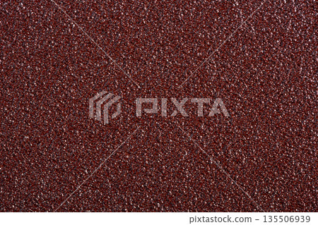 The texture of sandpaper closeup The texture of sandpaper closeup 135506939