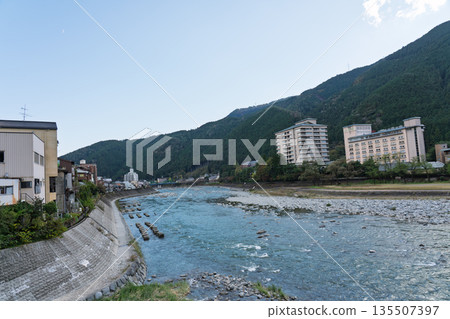Hida River seen from Gero Bridge 135507397