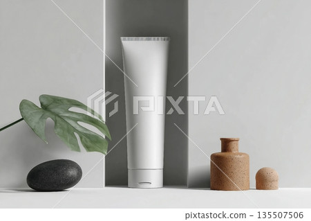 Minimalist Tube Mockup for showcasing your design to clients Minimalist Tube Mockup for showcasing your design to clients 135507506