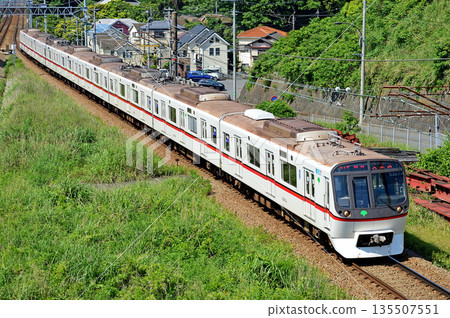 Keikyu Kurihama Line, Keikyu Nagasawa-YRP Nobi, Toei Subway, 5300 series, 5327 train Keikyu Kurihama Line, Keikyu Nagasawa-YRP Nobi, Toei Subway, 5300 series, 5327 train 135507551