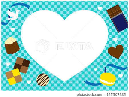 Cute White Day Frame Cute White Day Frame 135507885