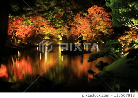 Ritsurin Garden Autumn Light-up 2025 Ritsurin Garden Autumn Light-up 2025 135507918