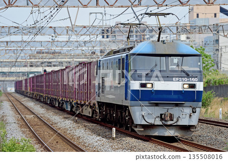Tokaido Main Line Hiratsuka JR Freight EF210-160 (Suita) Tokaido Main Line Hiratsuka JR Freight EF210-160 (Suita) 135508016
