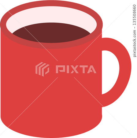 Red mug 135508660