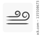 Abstract Airflow Icon 135508673