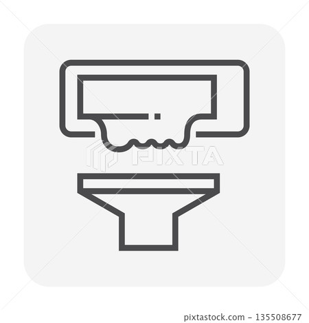 Air Conditioner Cleaning Icon 135508677