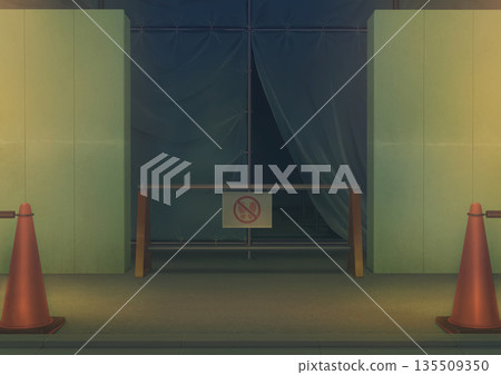 工地禁止入內背景插圖 05 135509350